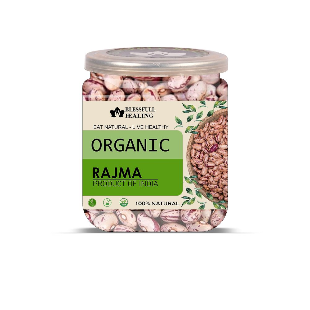 Blessfull Healing Organice RAJMA 1 lb (453 Gram)