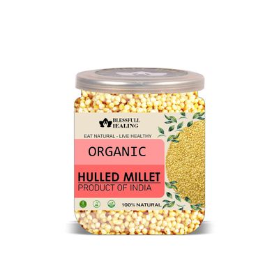 Blessfull Healing Organice HULLED MILLET 2 lb (907 Gram)
