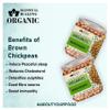 Blessfull Healing Organice BROWN CHICKPEAS 1 lb (453 Gram) view 2