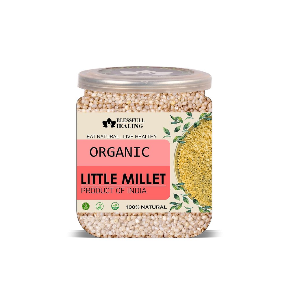 Blessfull Healing Organice LITTLE MILLET 1 lb (453 Gram)