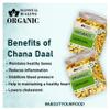 Blessfull Healing Organice CHANA DAL 2 lb (907 Gram) view 2