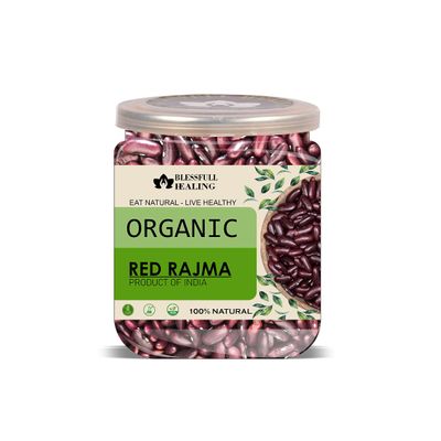 Blessfull Healing Organice RED RAJMA 1 lb (453 Gram)