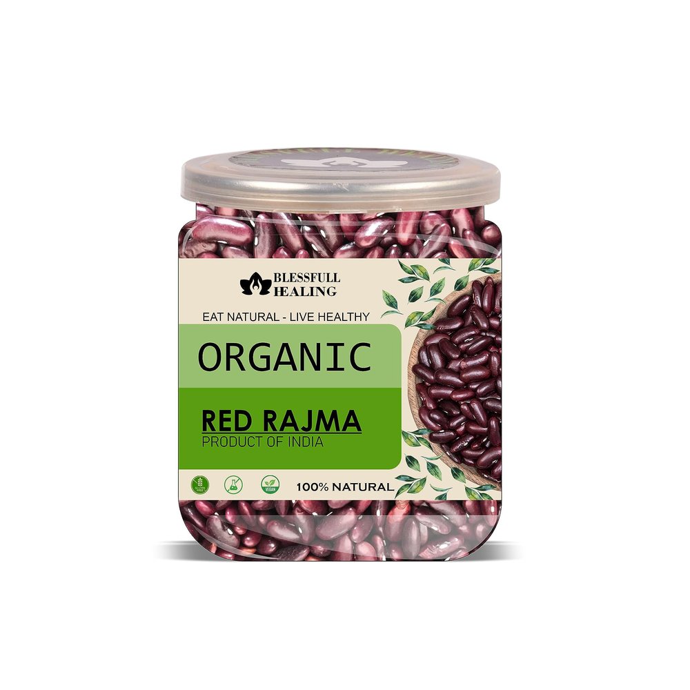 Blessfull Healing Organice RED RAJMA 1 lb (453 Gram)