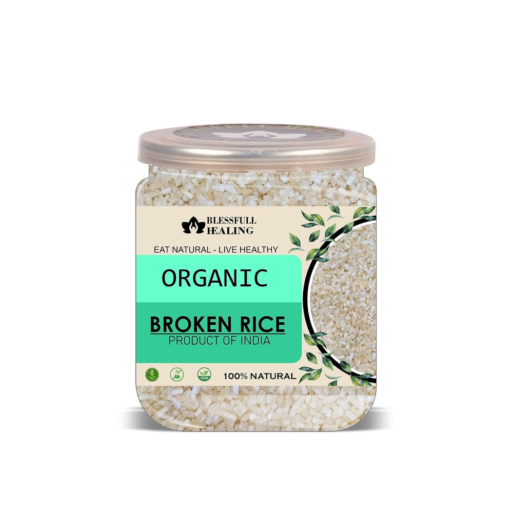 Blessfull Healing Organice BROKEN RICE 1 lb (453 Gram)
