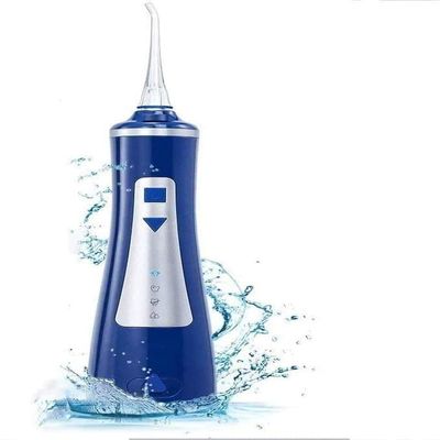 aiqiua Water Flosser Portable Dental Oral Irrigator with 4 Modes, Rechargeable Waterproof Teeth Cleaner Easy to Clean Portable Saves Space