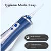 aiqiua Water Flosser Portable Dental Oral Irrigator with 4 Modes, Rechargeable Waterproof Teeth Cleaner Easy to Clean Portable Saves Space view 4