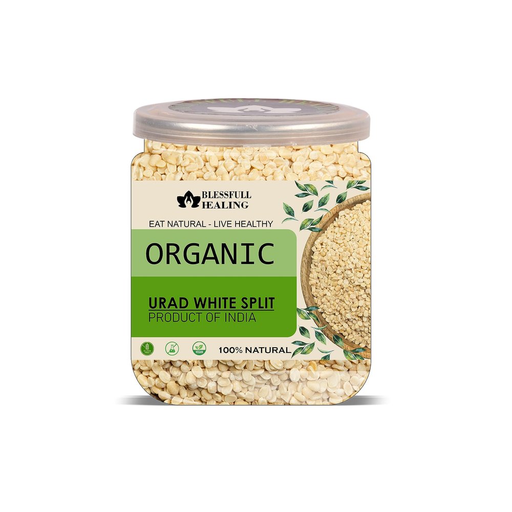 Blessfull Healing Organice URAD WHITE SLITP 1 lb (453 Gram)