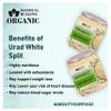 Blessfull Healing Organice URAD WHITE SLITP 1 lb (453 Gram) view 2