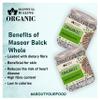 Blessfull Healing Organice MASOOR BLACK WHOLE 1 lb (453 Gram) view 2