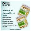 Blessfull Healing Organice MOONG GREEN SLITP DAL 2 lb (907 Gram) view 2