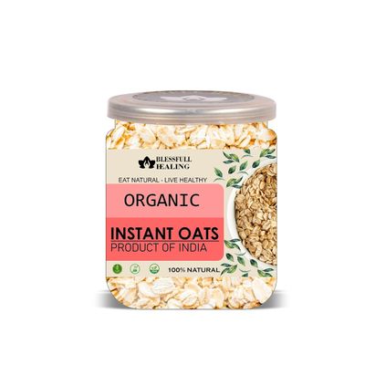 Blessfull Healing Organice INSTANT OATS 2 lb (907 Gram)