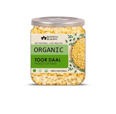 Blessfull Healing Organice TOOR DAL 2 lb (907 Gram)