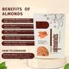 100% Pure Premium California Almonds, Raw Californian Almonds Dry Fruits badam in fresh,Dry Fruits High in Fiber & Boost Immunity Real Nuts - 250 Grams view 4
