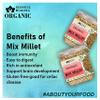 Blessfull Healing Organice MIX MILLET 1 lb (453 Gram) view 2