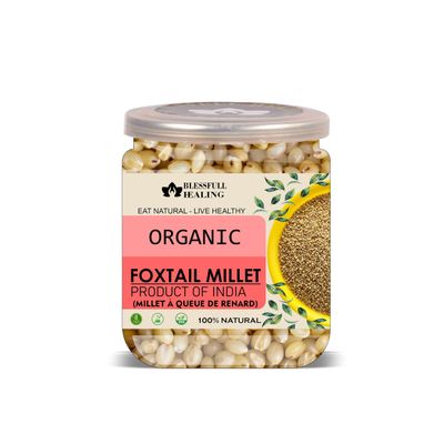 Blessfull Healing Organice FOXTAIL MILLET 2 lb (907 Gram)