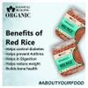 Blessfull Healing Organice RED RICE 1 lb (453 Gram) view 2
