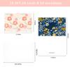 24 Pack Boxed Floral Blank Greeting Cards with Self-adhesive Envelopes For All Occasion, 24 Unique Watercolor Designs No Repeats view 2