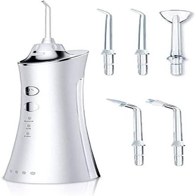 aiqiua Water Flosser Professional Cordless Rechargeable Dental Oral Irrigator Ultra Water Jet for Teeth Braces Care with Easy to Clean Portable Saves Space