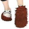 10Pcs Duster Mop Slippers Cover,Multi Function Duster Mop Slippers Shoes Cover,Chenille Mop Slippers,Washable Foot Socks,Floor Cleaning Tools for House Office Bathroom Kitchen view 4