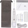 aiqiua Rechargeable Water Dental Flosser Cordless: Power Teeth Cleaner with USB Cable, Easy to Clean Portable Saves Space view 4