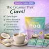 NOA Powder Coffee Creamer Plant-Based - Dairy-Free Coconut & Dulce de Leche Flavor, No Sugar, Vegan, Keto-Friendly, Instant Non-Dairy Coffee Enhancer, 30 Sachets of 4g view 4