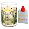 White Barn - Bath & Body Works- 3-Wick Scented Candle 14.5 OZ Burns 25-45 Hours with Strawberry Cake Soap Natural (Southern Magnolia) view 1