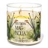 White Barn - Bath & Body Works- 3-Wick Scented Candle 14.5 OZ Burns 25-45 Hours with Strawberry Cake Soap Natural (Southern Magnolia) view 2