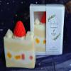 White Barn - Bath & Body Works- 3-Wick Scented Candle 14.5 OZ Burns 25-45 Hours with Strawberry Cake Soap Natural (Southern Magnolia) view 3