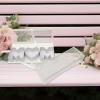 Mom Letter Shaped Empty Flower Box Fillable Gift Box Decorative Flower Soap Box for DIY Decor Anniversary, White view 2