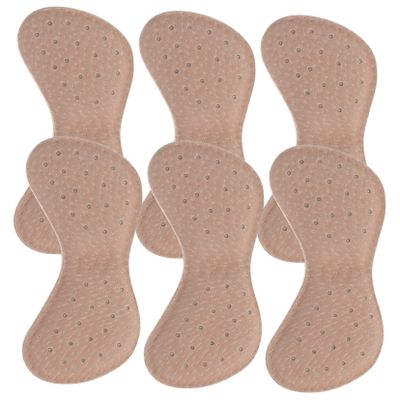 NOLITOY 6pcs Heel Protectors Blister Patches Thickened Breathable Sweat-Absorbing Back Heel Stickers for Men Women Comfortable Adhesive Patch for Shoe Types