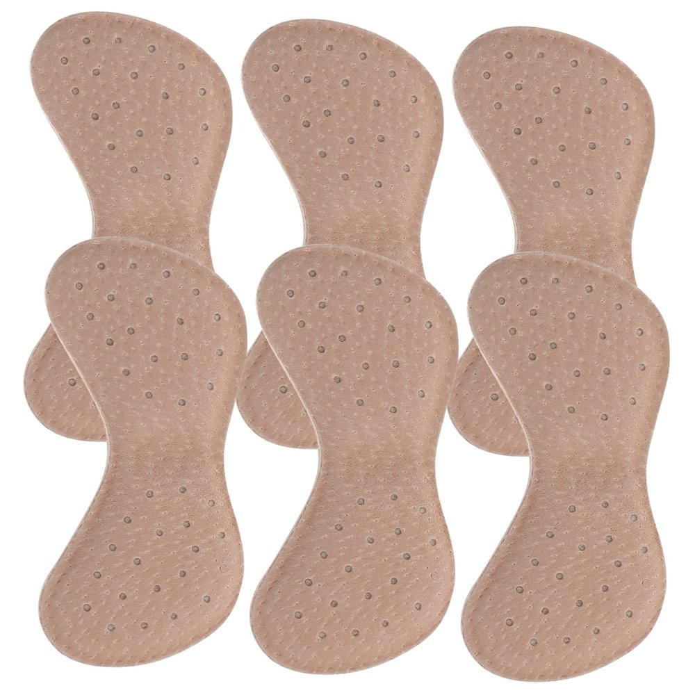 NOLITOY 6pcs Heel Protectors Blister Patches Thickened Breathable Sweat-Absorbing Back Heel Stickers for Men Women Comfortable Adhesive Patch for Shoe Types