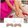 NOLITOY 6pcs Heel Protectors Blister Patches Thickened Breathable Sweat-Absorbing Back Heel Stickers for Men Women Comfortable Adhesive Patch for Shoe Types view 2