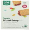 365 by Whole Foods Market, Organic Mixed Berry Fruit and Grain Bars, 20.8 Ounce, 16 Count view 1