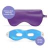 ASUTRA Dream Sleep Bundle - Purple Silk Eye Pillow Box Set and Dream The Night Away Lotion with Magnesium and Melatonin view 3