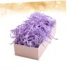 Beaupretty 1pack Pink Purple Raffia Grass Fillers for DIY Crafting and Wrapping Lightweight Paper Shredded Box Stuffing for Parties and Holidays view 1