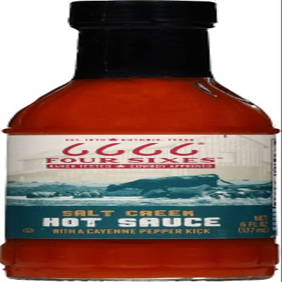 6666 Four Sixes Salt Creek Hot Sauce, 6 Ounce