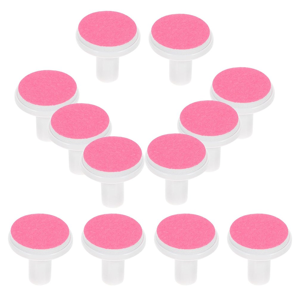 BESTonZON 12pcs Nail Trimmer Pads Replacement Electric Grinding for Safe Nail Care Toddlers Use Convenient Design for Easy Grinding and Polishing