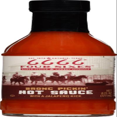 6666 Four Sixes Bronc Pickin' Hot Sauce, 6 Ounce