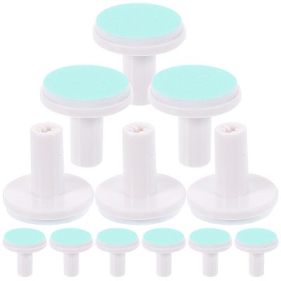 BESTonZON 12pcs Nail Trimmer Replacement Grinding Safe and Gentle Nail File Pads for Newborn Care Accessories Grinding for Months