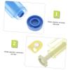 5Pcs Suction Cup Hanging Toothpaste Squeezer Plastic Manual Extruder view 4