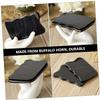 Beaupretty 2pcs Natural Buffalo Horn Gua Scraping Plate for Massage Smooth Fatigue Relief Lightweight and Portable Design view 2