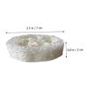 Beaupretty 10pcs Natural Loofah Sponges for Kitchen and Household Cleaning Lightweight and Absorbent Dish Washing Cloths Multi-use Design for Easy Storage and Surface Protection view 4