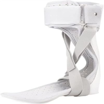 HUANGJUN Drop Foot Stabilizer, Ankle Foot Orthosis Brace Leaf Spring Splint Ankle Foot Orthosis Support, Orthosis for Stroke Hemiplegia Assist Walking