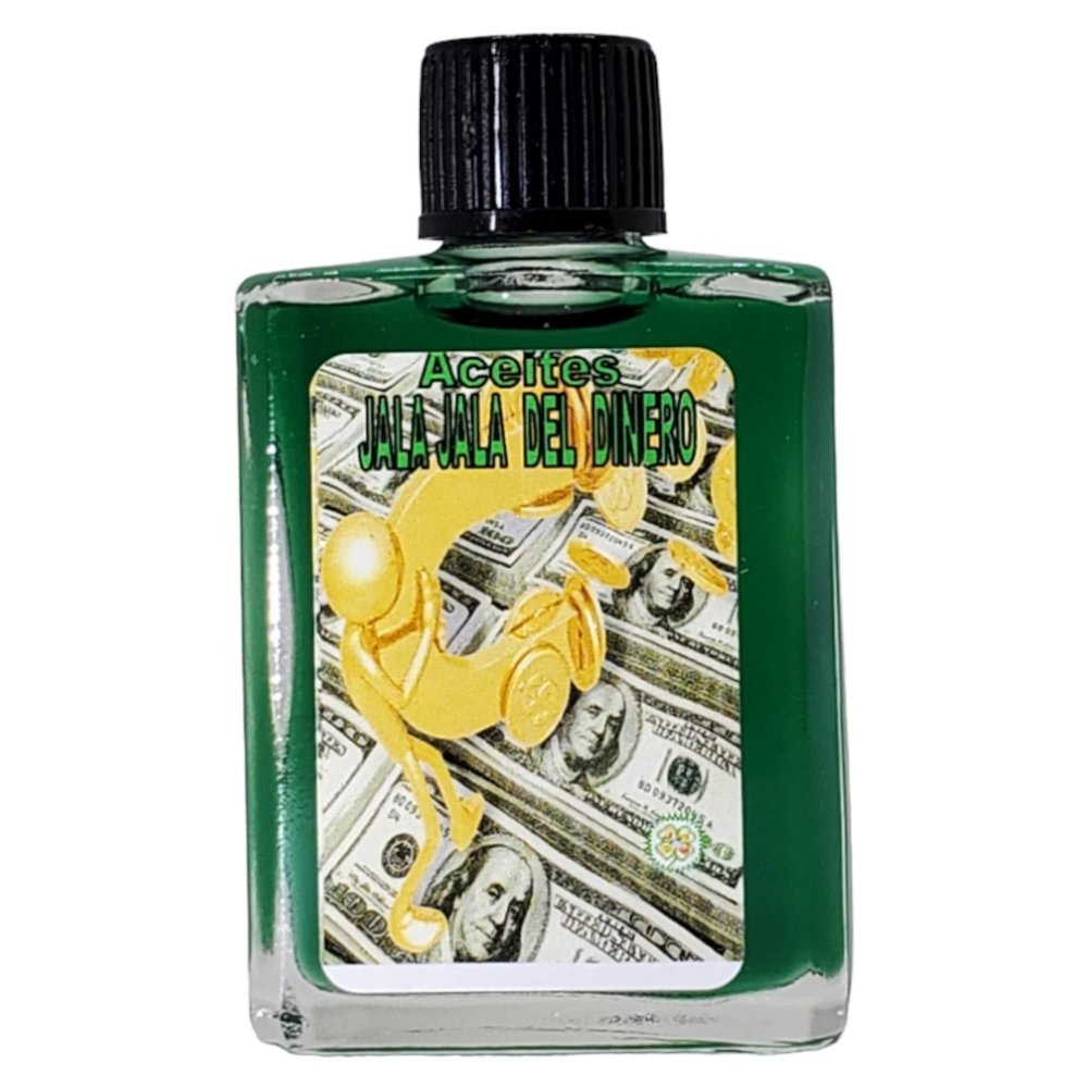 Attract Money Oil (Jala Jala Del Dinero Aceite) Spiritual Anointing Oil by CASA ESOTERICA MAGICK SPACE - Financial Success Spell - Increase Wealth & Prosperity in Your Life-0.5 FL OZ (3 Pack)