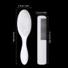 Acahhotxx Baby Hair Brush & Comb Set Children Hair Brush Soft Bristle Caps Hair Brush For Toddler Infant Head Massage Baby Hair Comb Set For Baby Hair Comb And Brush Set Baby Hair Comb view 3