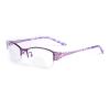 laureles Fashion Photochromic Bifocal Reading Glasses Women's Metal Half Frame Transition Readers Female (Purple, 2.75, x) view 4