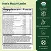 EarthFirst Organic Mens Multi Once Daily, Whole-Food Multivitamin with 19 Vitamins & Minerals for Energy, Heart, Bone Strength, Prostate & Immune Support, Vegan, Non-GMO, 30 Count view 2