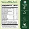 EarthFirst Organic Womens Multi Once Daily, Women's Multivitamin, Iron, Vitamin B12 & More, 19 Vitamins from Herbs & Superfoods, 30 Count view 2