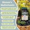 EarthFirst Organic Womens Multi Once Daily, Women's Multivitamin, Iron, Vitamin B12 & More, 19 Vitamins from Herbs & Superfoods, 30 Count view 4