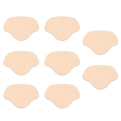 Shoe Heel Repair Heel Repair Patch, Set for Leather Shoes, Sports Shoes and High Heels, Soft and Durable 1/2/3/4 Pair (Color : Beige, Size : 4pair)